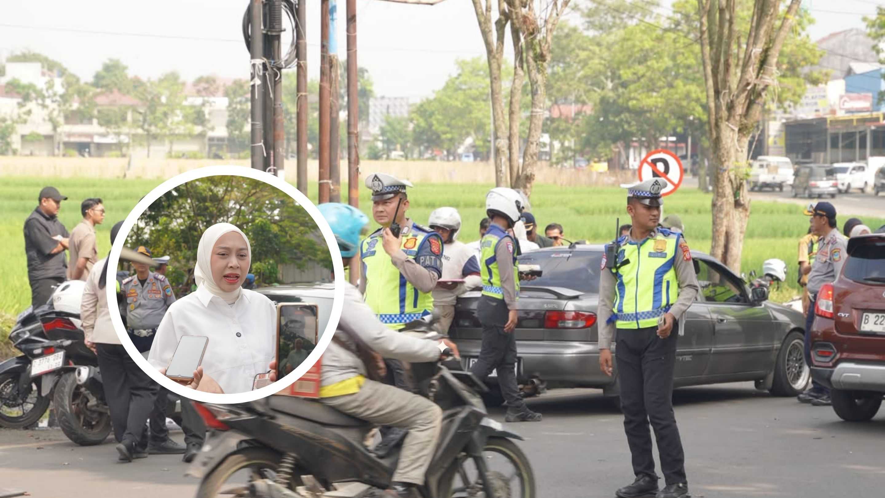 Wabup Garut Tinjau Langsung Operasi Gabungan Pajak Kendaraan di Tarogong Kaler